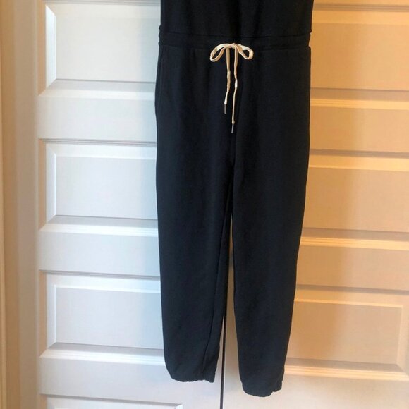 New n:PHILANTHROPY Opal Sleeveless Black Knit Drawstring Jumpsuit XS - Picture 4 of 9